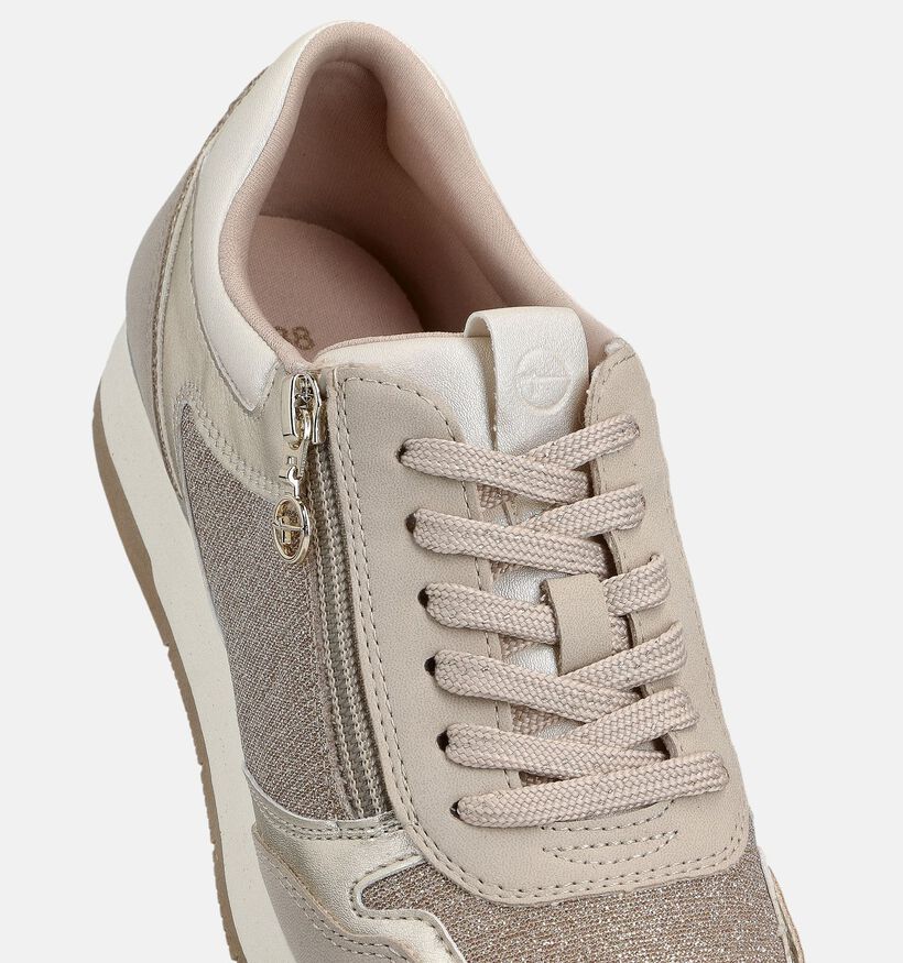 Tamaris Baskets habill&eacute;es en Beige pour femmes (368032) - pour semelles orthop&eacute;diques