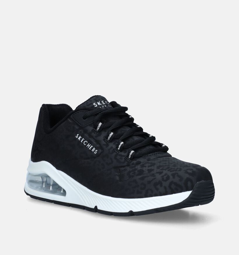 Skechers Uno 2 Zwarte Sneakers voor dames (343888)