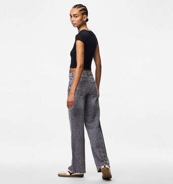 Pieces Jeans Grijs