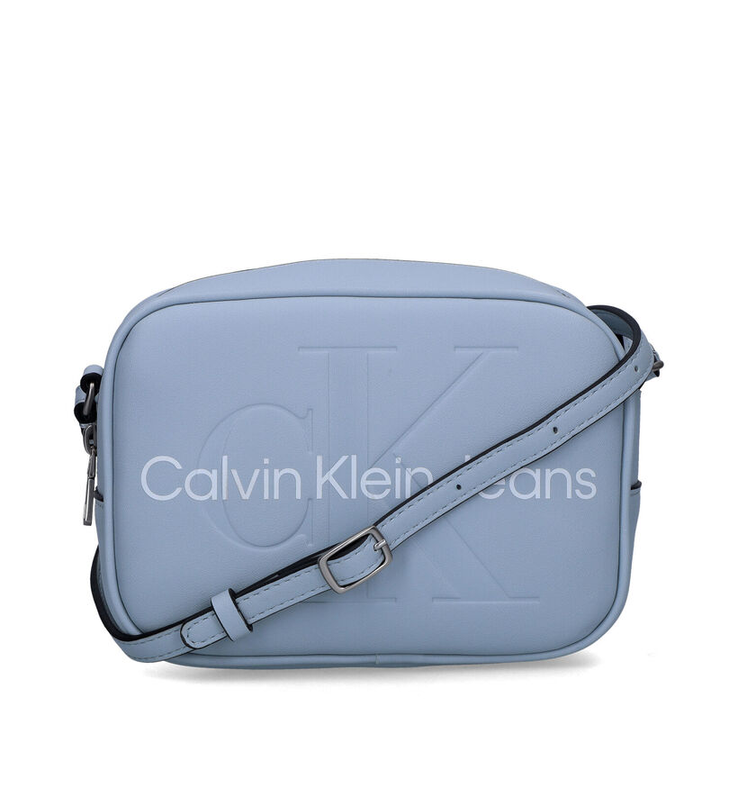 Calvin Klein Sculpted Blauwe Crossbody Tas in kunstleer (327705)