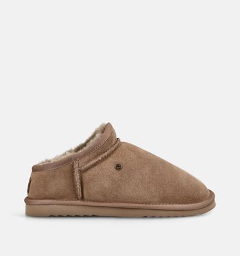 Warmbat Pantoufles Cognac