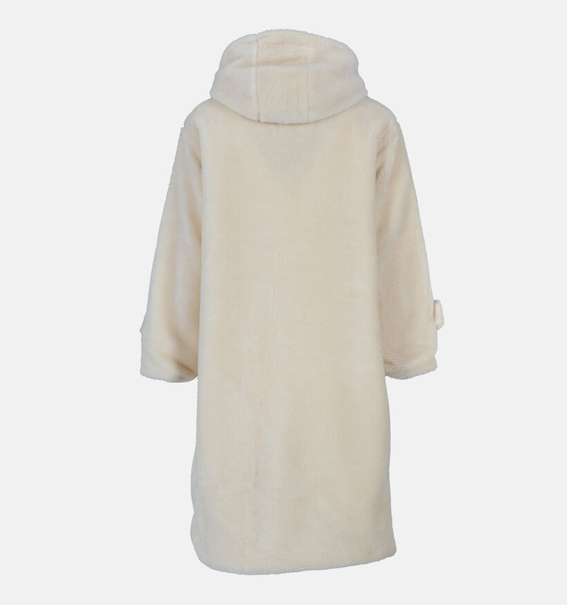 Dolce C. Manteau duveteux en Beige pour femmes (358484)