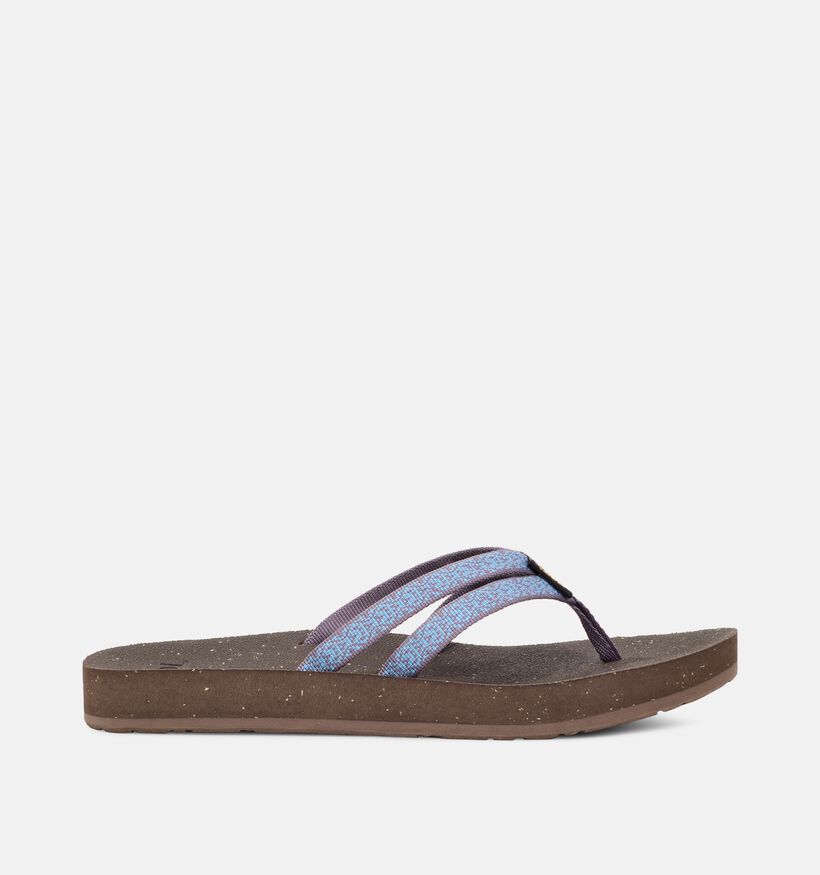 Teva Reflip Strappy Boho Tongs en Gris pour femmes (366048)