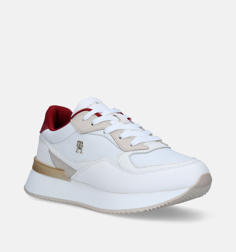 Tommy Hilfiger Chic Chunky Runner Baskets en Blanc pour femmes (342708)