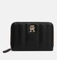 Tommy Hilfiger Porte-monnaie zippé en Noir pour femmes (359254)