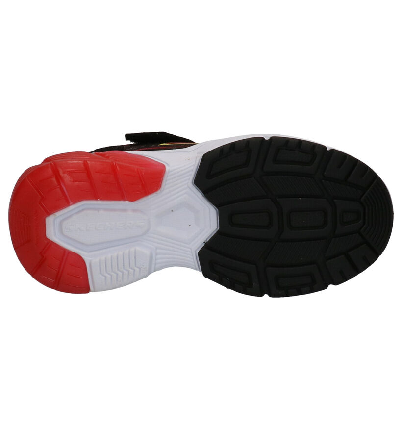 Skechers Thermoflux 2.0 Zwarte Sneakers in kunstleer (273915)