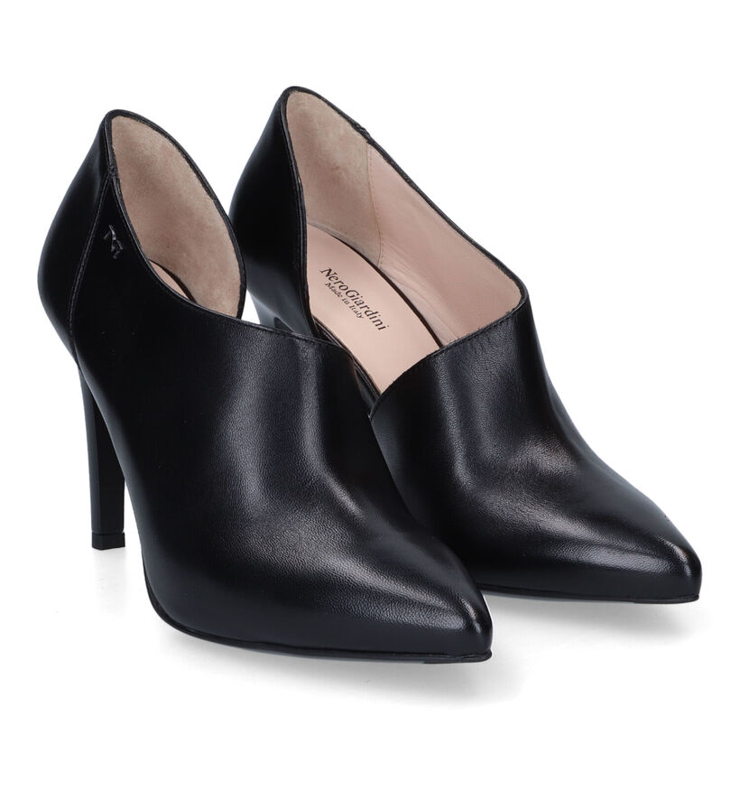 Nerogiardini escarpins à talons hauts en Noir pour femmes (330785)
