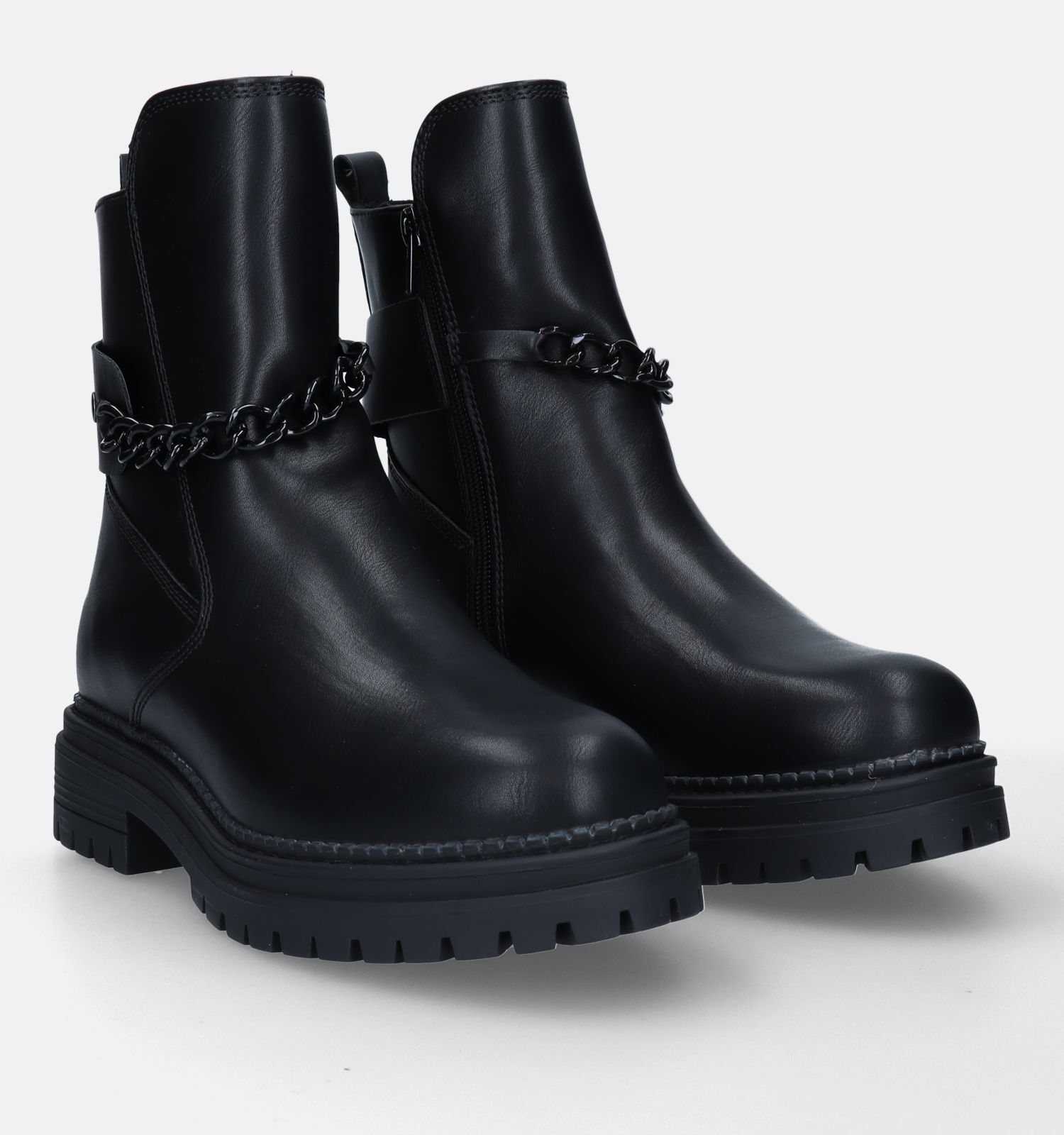 Biker boots leer dames sales
