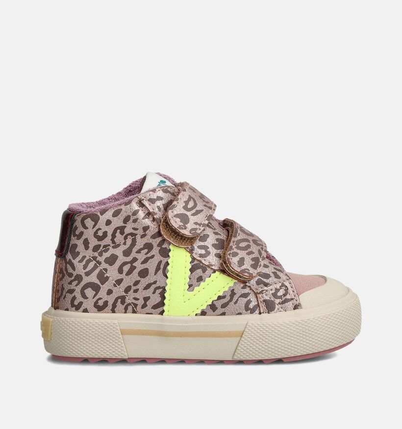Victoria Tribu Tiras Metalizado Roze Velcroschoenen voor meisjes (363041)