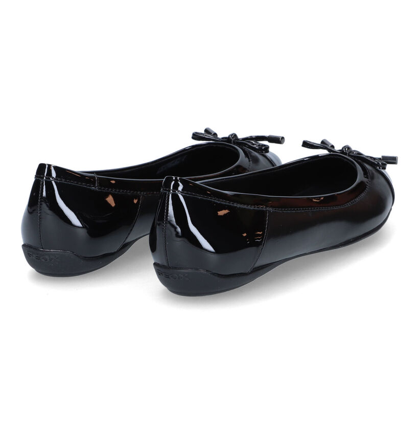 Geox Charlene Zwarte Ballerina's in kunstleer (316165)