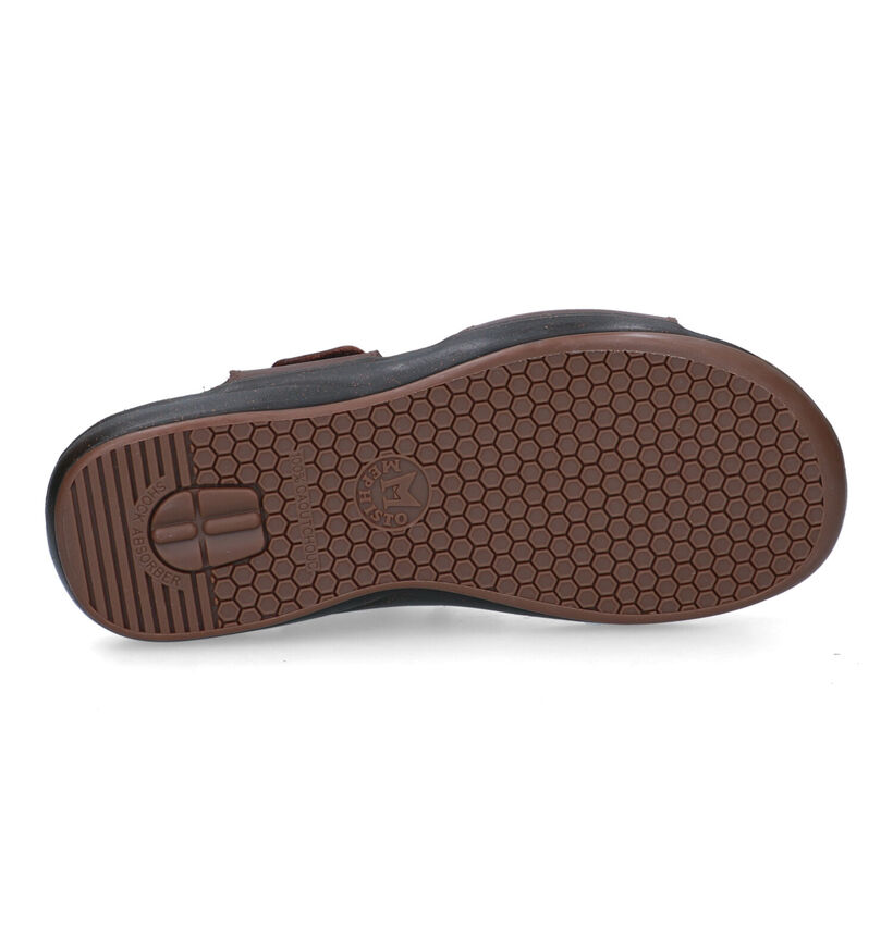 Mephisto Sagun Scratch Sandales en Brun pour hommes (355186)