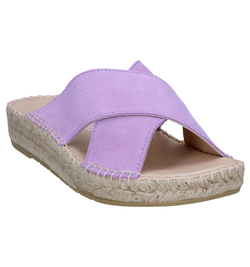 Macarena Bety Lila Muiltjes in nubuck (298965)