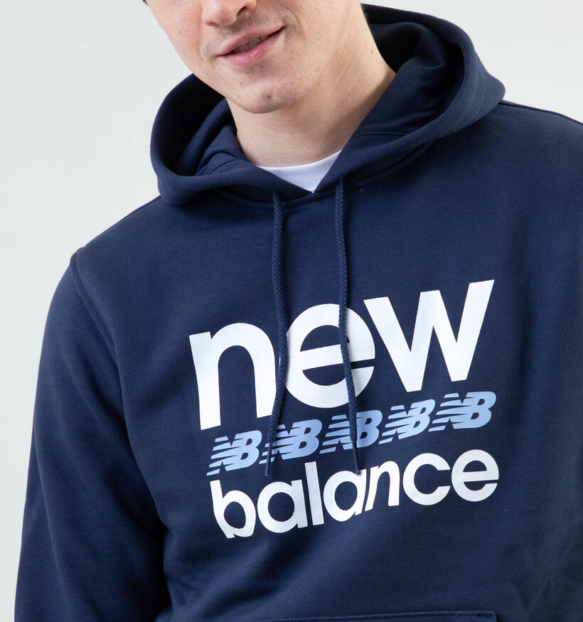 New Balance Hoodie en Bleu pour hommes (354014)