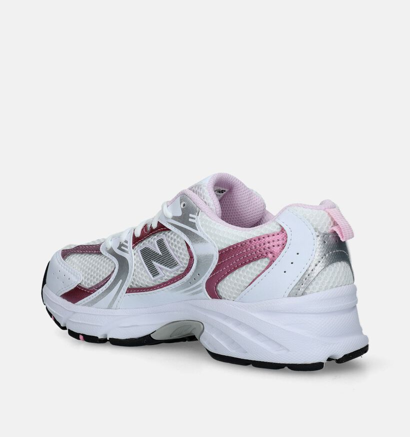 New Balance GR 530 Baskets en Blanc pour filles (340452) - pour semelles orthopédiques