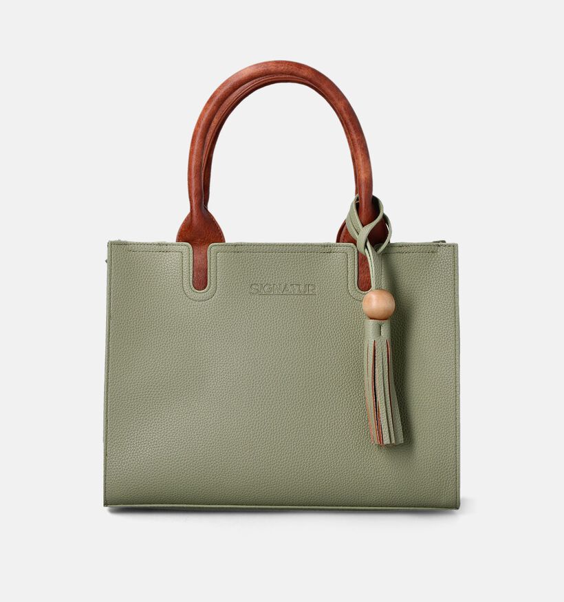 Signatur Sac à Main en Vert Clair pour femmes (359021)