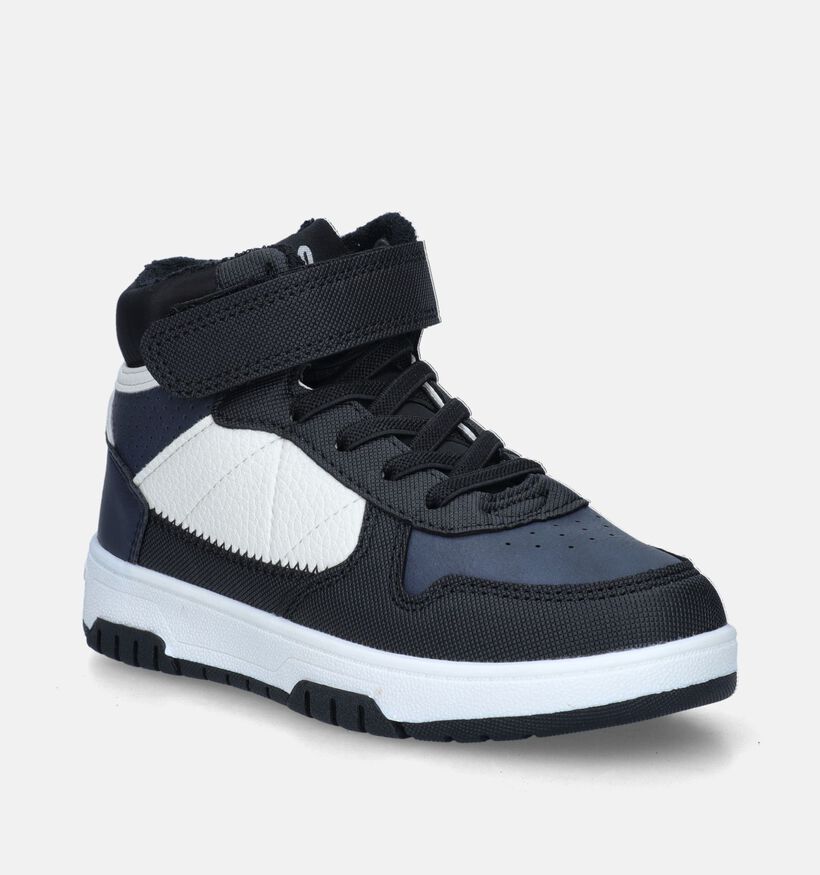 Milo & Mila Chaussures hautes en Bleu pour garçons (347115)