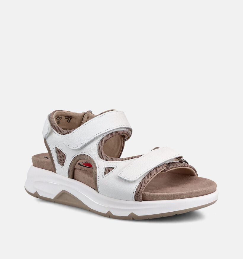 Gabor Witte Sandalen voor Steunzolen voor dames (368400) - geschikt voor steunzolen