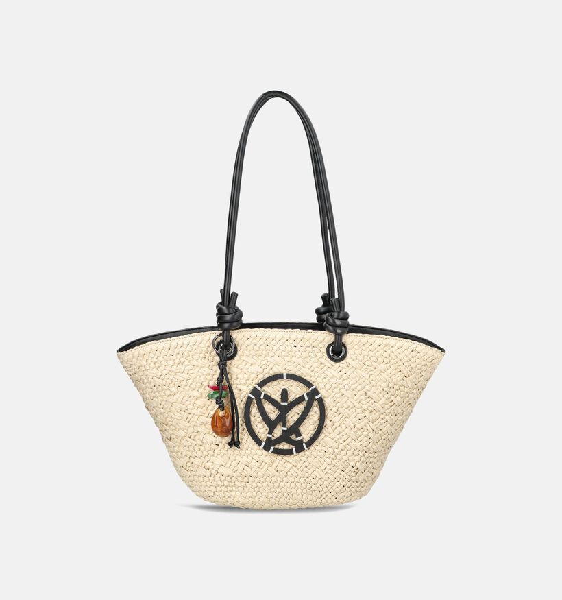 Pepe Moll Alaska Cabas en Beige/Noir pour femmes (375249)