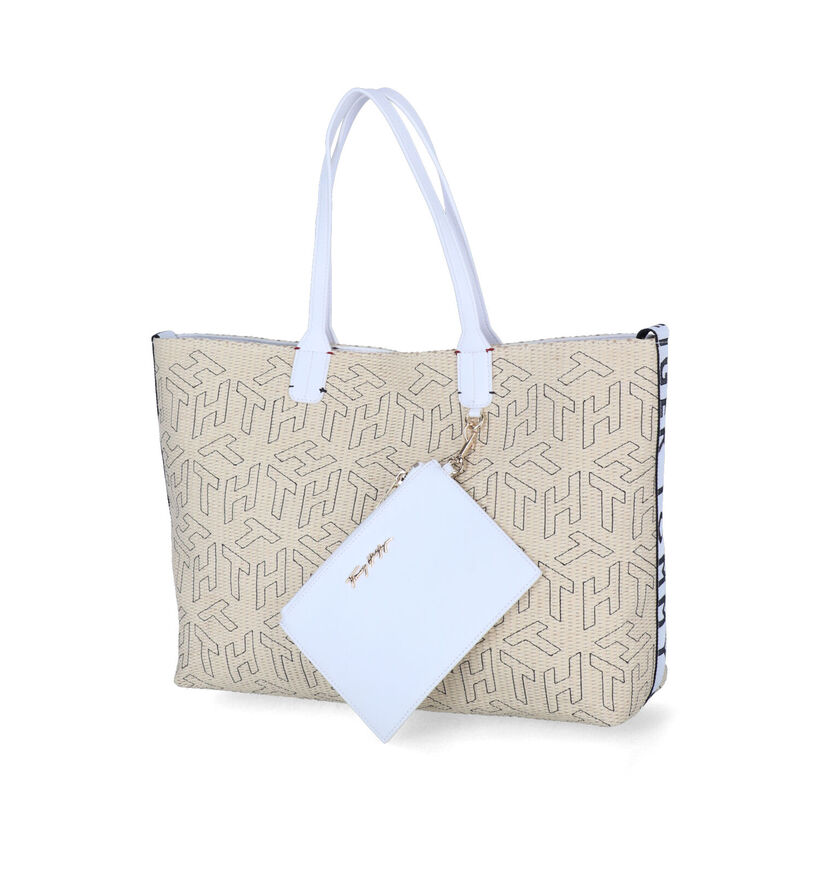 Tommy Hilfiger Iconic Beige Shopper in kunstleer (303876)