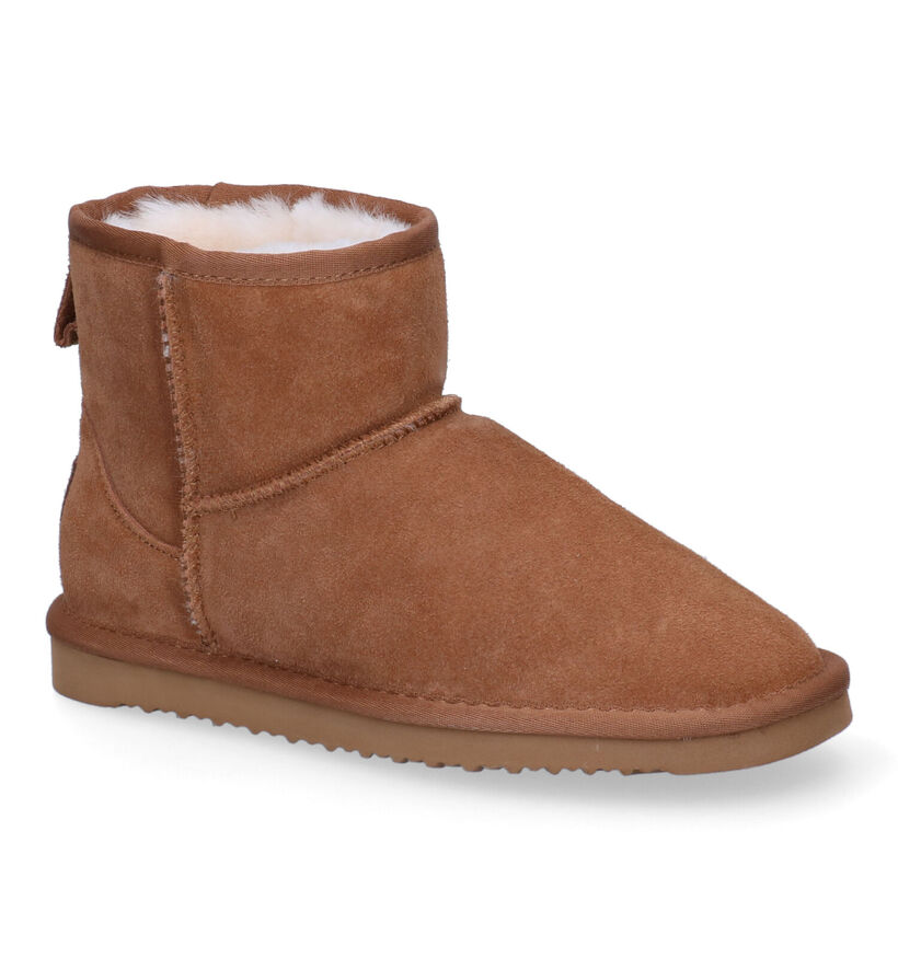 Hampton Bays Blauwe Boots in daim (300086)