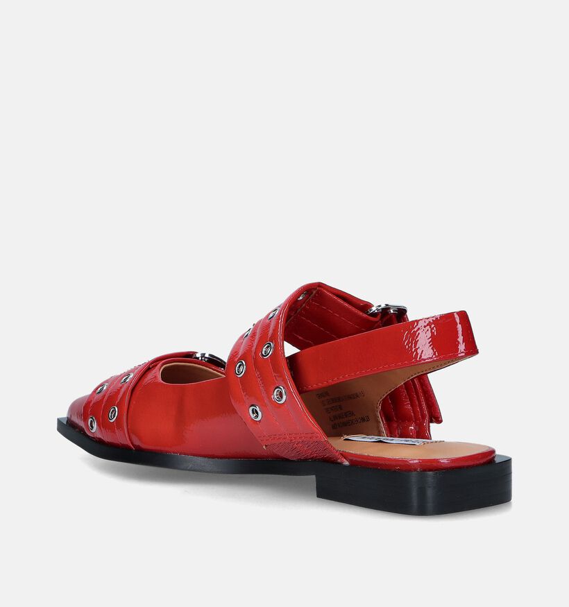 Steve Madden Grand Ave Rode slingback Ballerina's voor dames (355811)