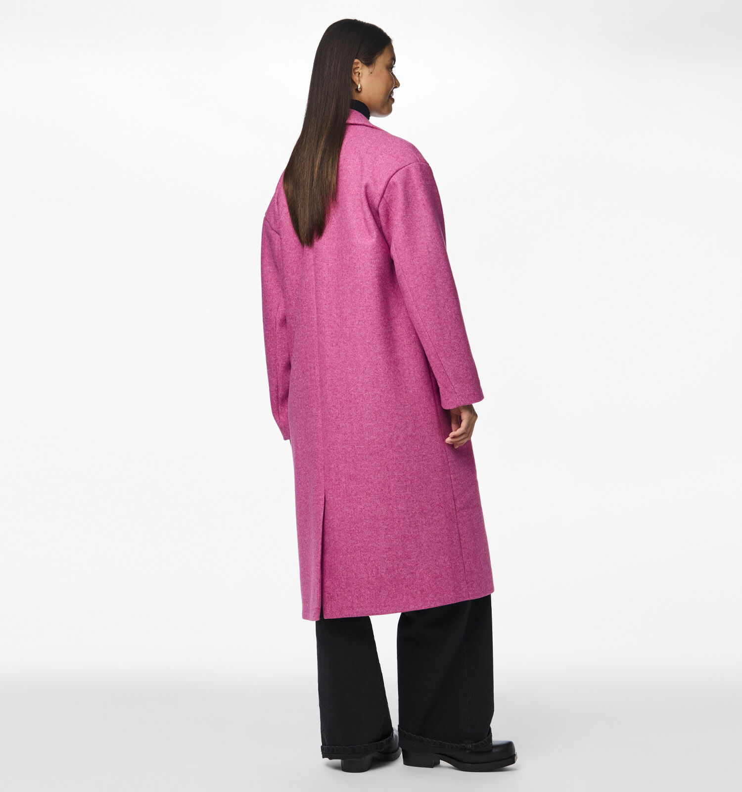 Pieces Jili Manteau long en Fuchsia Femmes Manteaux en ligne sur TORFS.BE