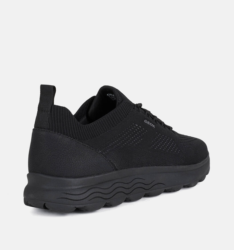 Geox Spherica Chaussures à lacets en Noir pour hommes (353840) - pour semelles orthopédiques