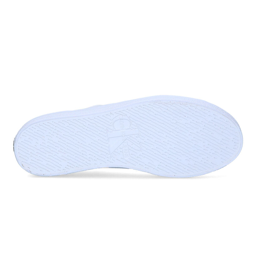 Calvin Klein Vulc Flatform Baskets en Blanc pour femmes (321040) - pour semelles orthopédiques