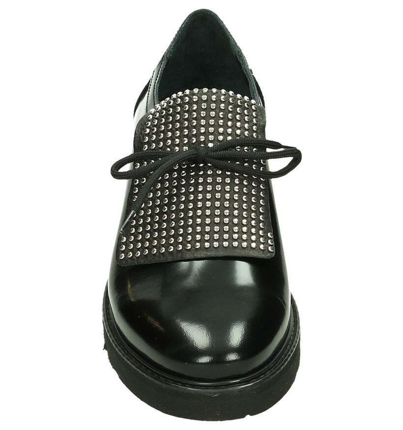 Love Chaussures à lacets en Noir en cuir (184970)