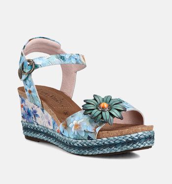 Laura Vita Sandales Bleu
