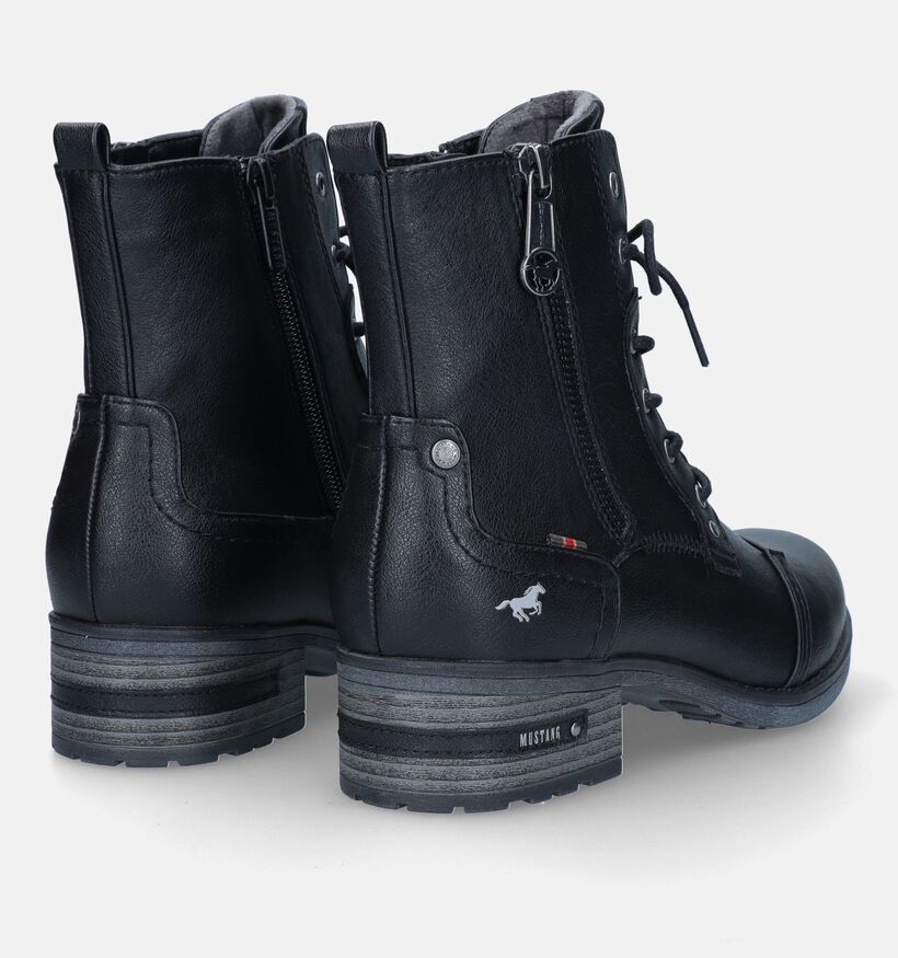 Mustang Boots à lacets en Marron pour femmes (345413)