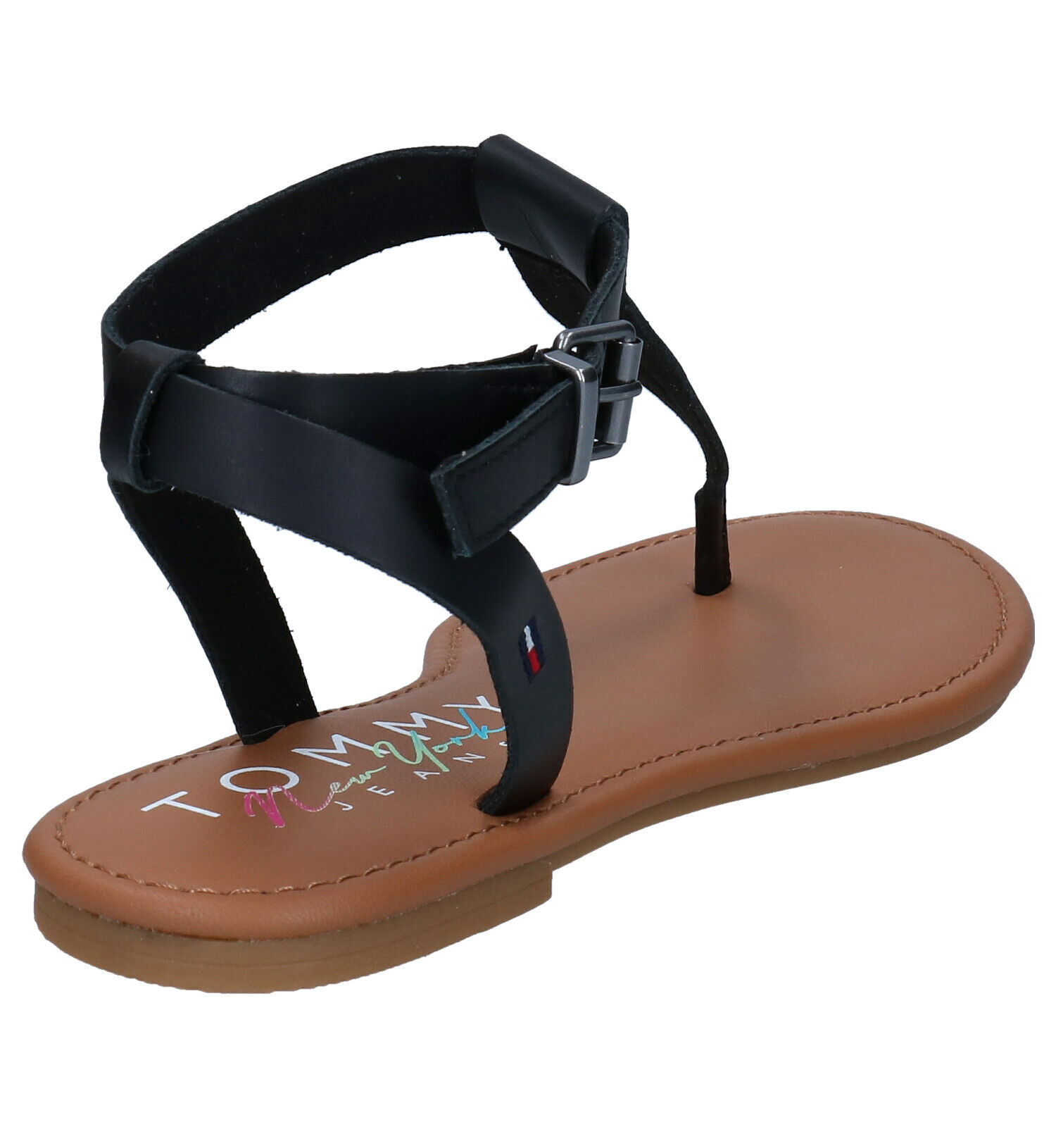 Tommy Hilfiger Essential Zwarte Sandalen | TORFS.BE | Gratis verzend en  retour