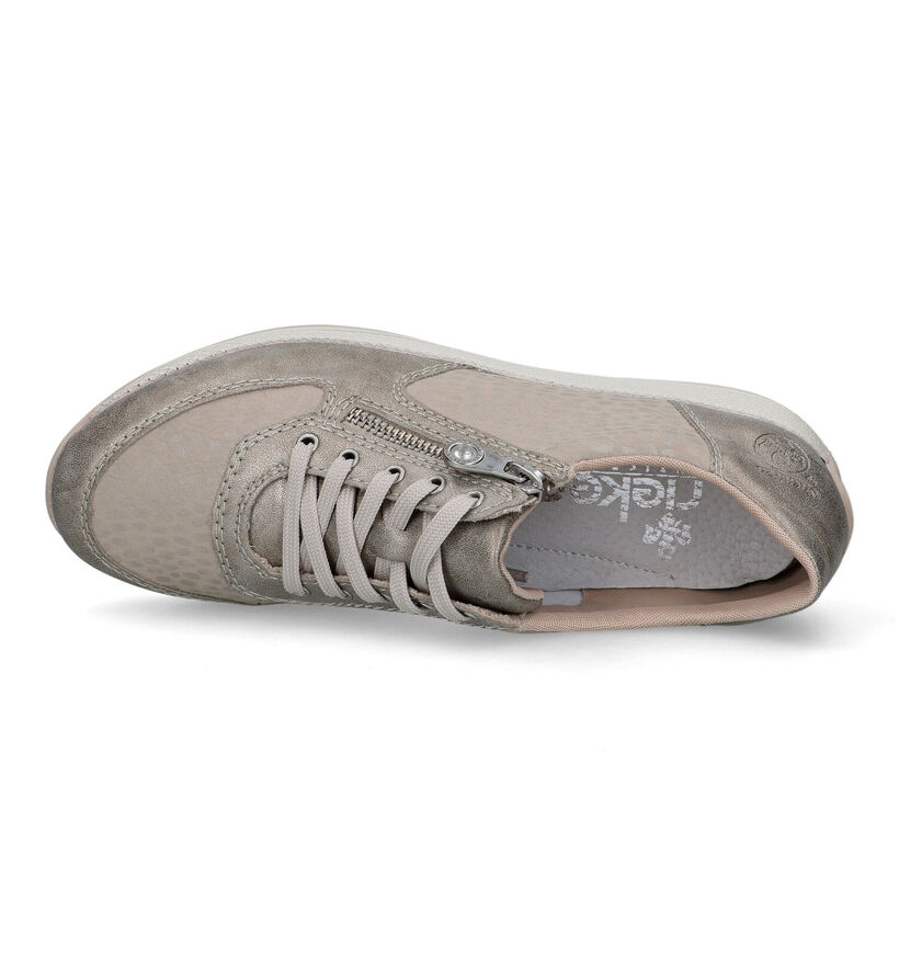 Rieker Chaussures confort en Beige pour femmes (320230) - pour semelles orthopédiques