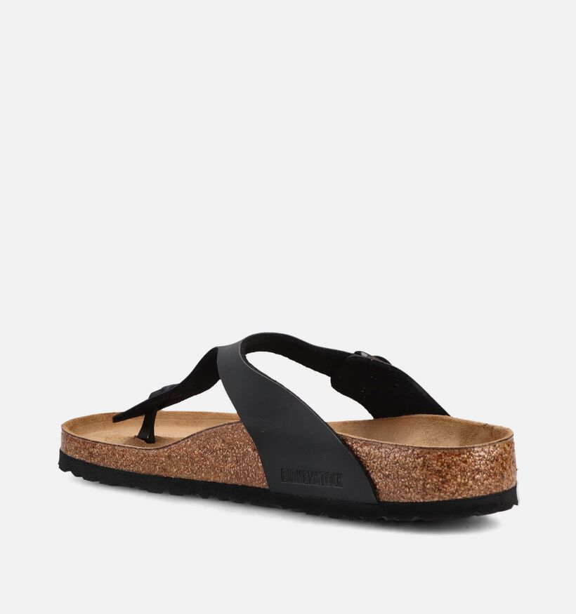Birkenstock Gizeh Tongs en Noir pour hommes (371922)