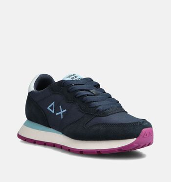 Sun68 Baskets Marron/Bleu/Vert