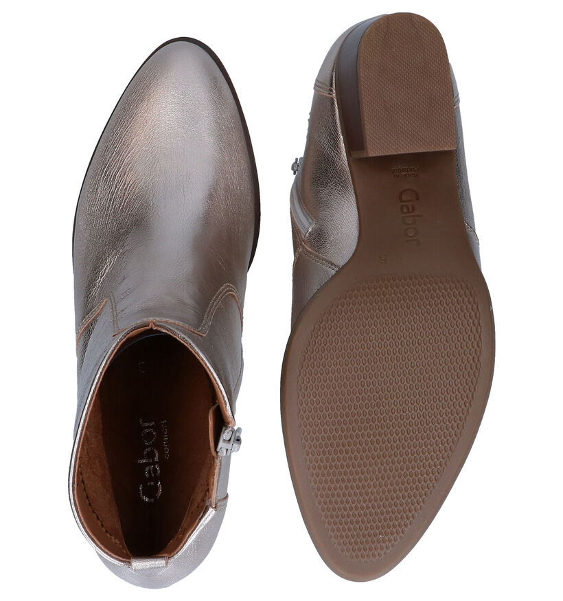 Gabor Santiags en Or en cuir (283522)