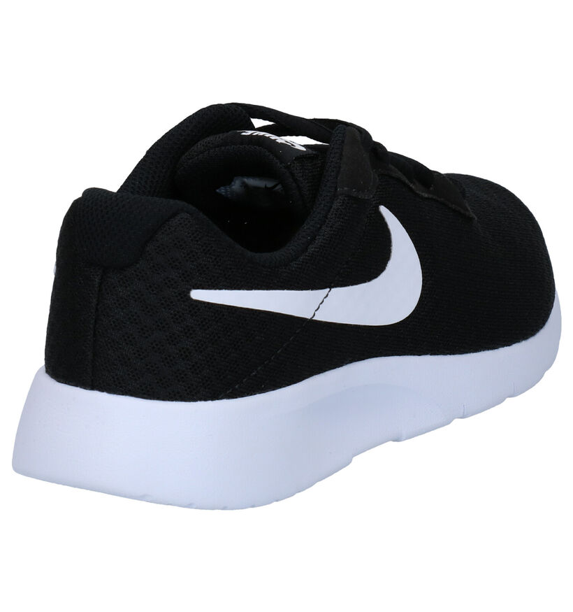Nike Tanjun GS Zwarte Sneakers in stof (274763)