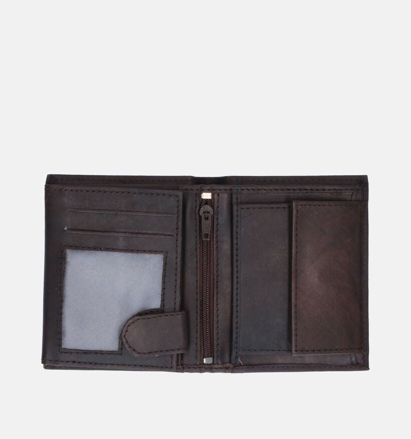 Euro-Leather Bruine Portefeuille voor heren (365217)