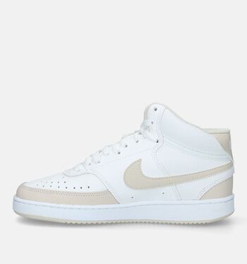 Nike Court Vision Mid Baskets Summit White/Light Orewood Brown/White