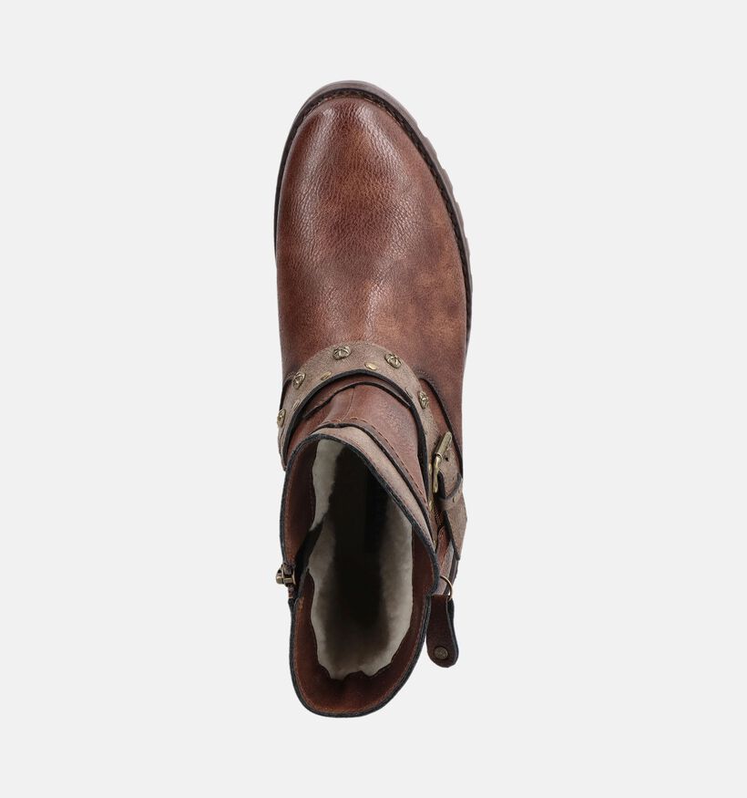 Mustang Bottines motardes en Marron pour femmes (378899)