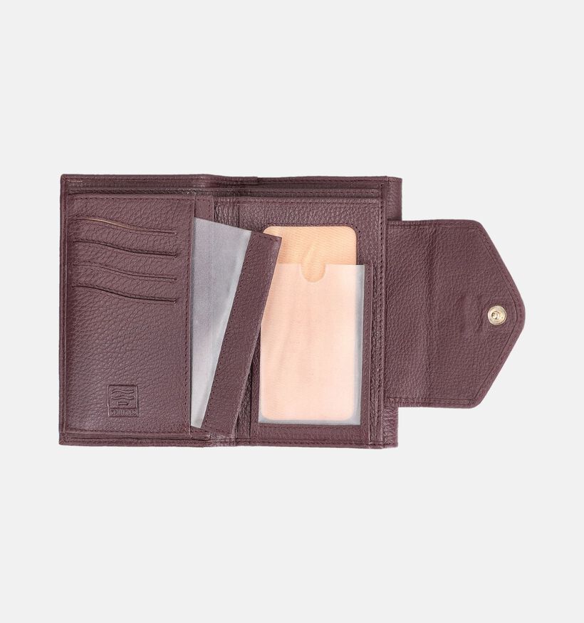 Crinkles Bordeaux Portemonnee voor dames (365781)