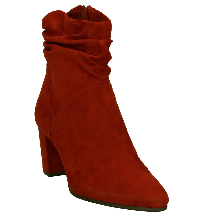 Marco Tozzi Bottillons en Rouge en textile (280517)