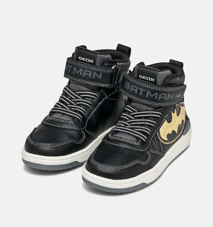 Geox Washiba Chaussures hautes en Noir Batman Geox Washiba Chaussures hautes en Noir Batman pour garçons (361941) - pour semelles orthopédiques