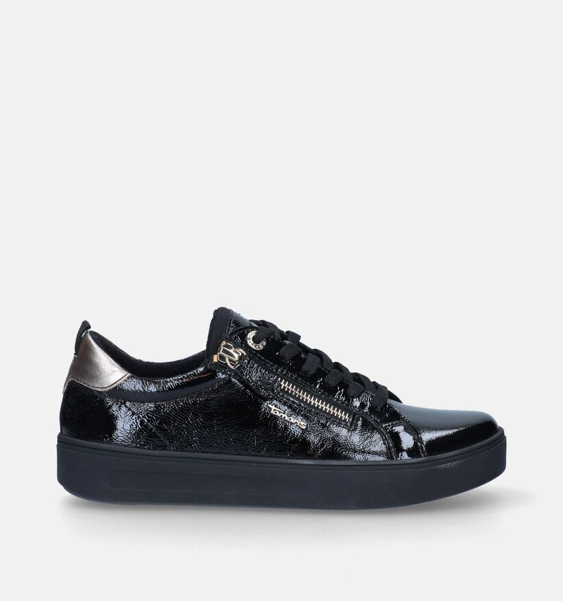 Tamaris Zwarte Sneakers voor dames (344501) - geschikt voor steunzolen