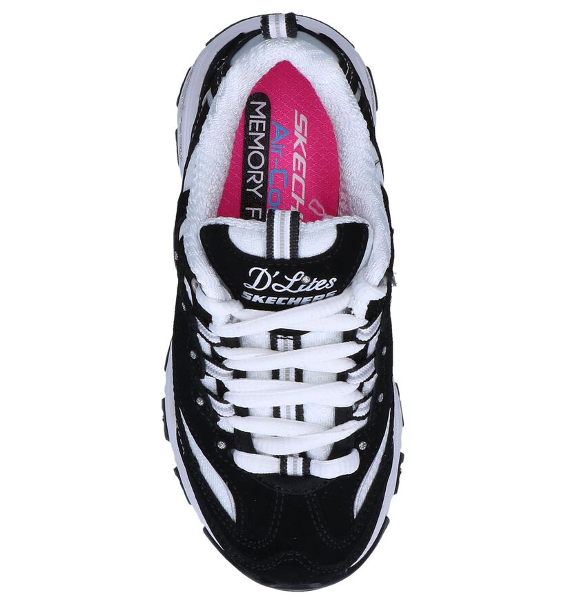 D'lites Baskets basses en Noir en simili cuir (250647)