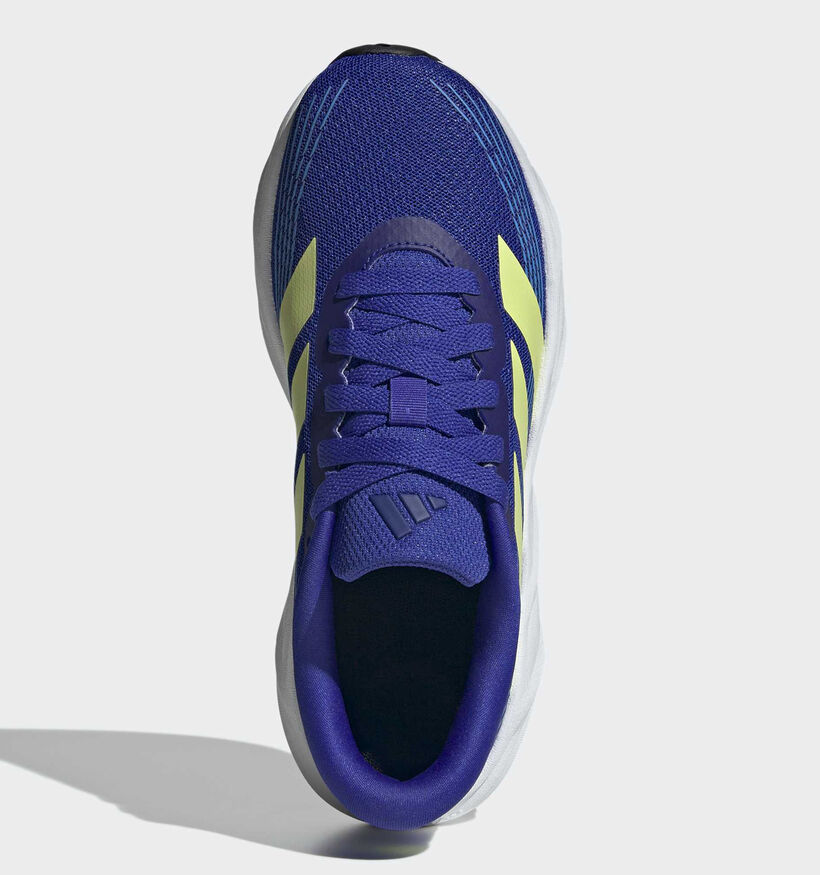 adidas Galaxy Baskets basses en Bleu pour gar&ccedil;ons (375420) - pour semelles orthop&eacute;diques