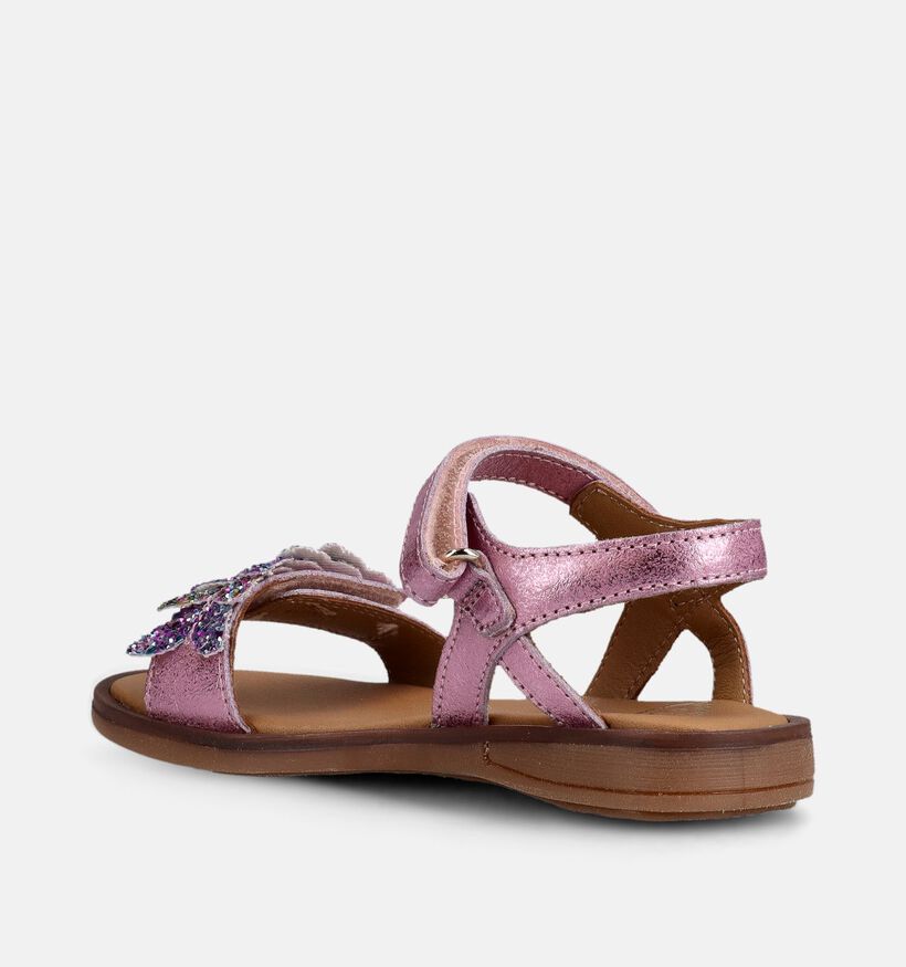 STONES and BONES Zelly Sandales en Rose pour filles (373763)