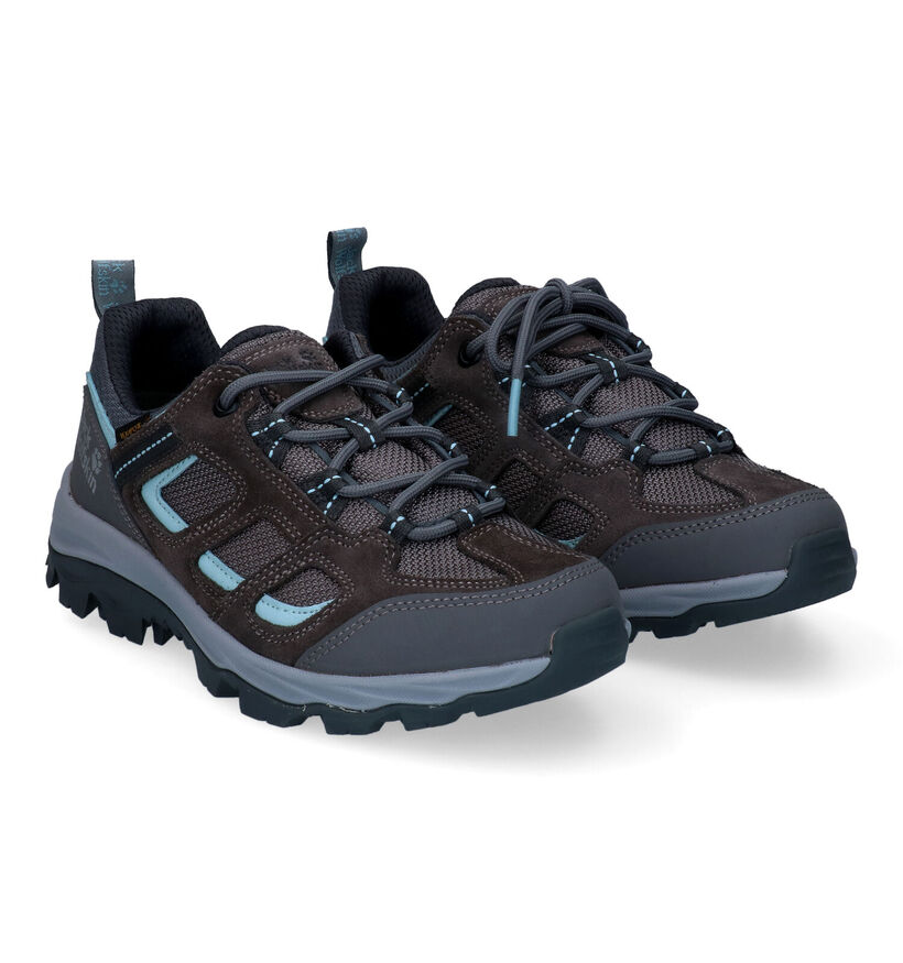 Jack Wolfskin Vojo 3 Texapore Chaussures de randonnée en Gris pour femmes (302173) - pour semelles orthopédiques