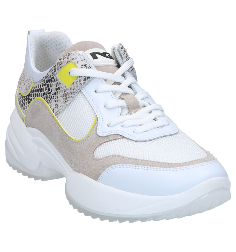 NeroGiardini Baskets casual en Blanc en cuir (273085)