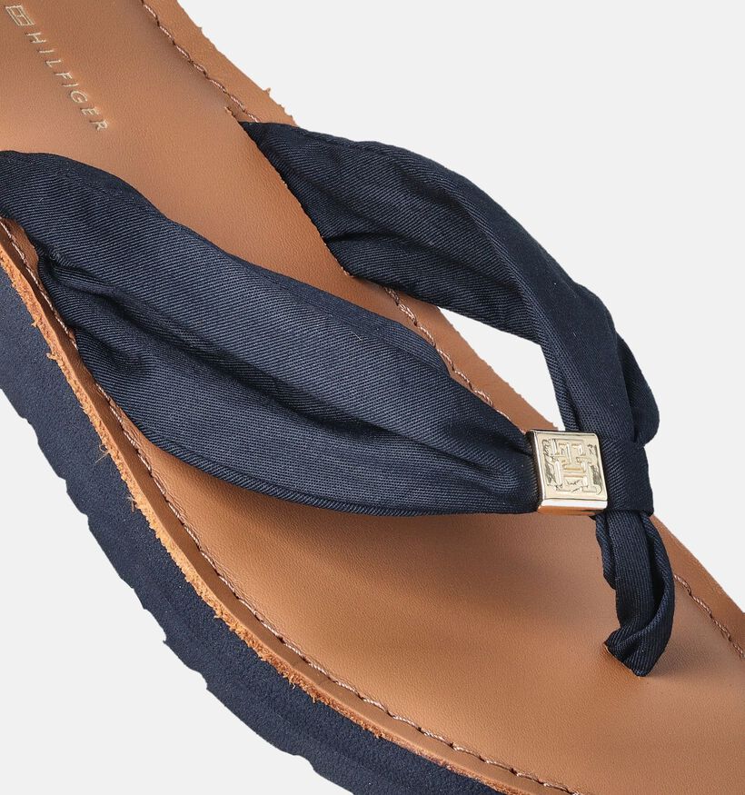 Tommy Hilfiger Tongs en Bleu pour femmes (352604)